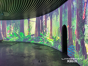 芯龍光電展廳